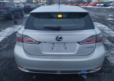 2012 Lexus Ct 200H Premium z USA, uszkodzony, nr VIN JTHKD5BH5C2082943